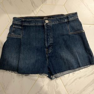BNWT Hudson Denim Distressed Jean Shorts